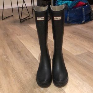 Hunter rain boots!